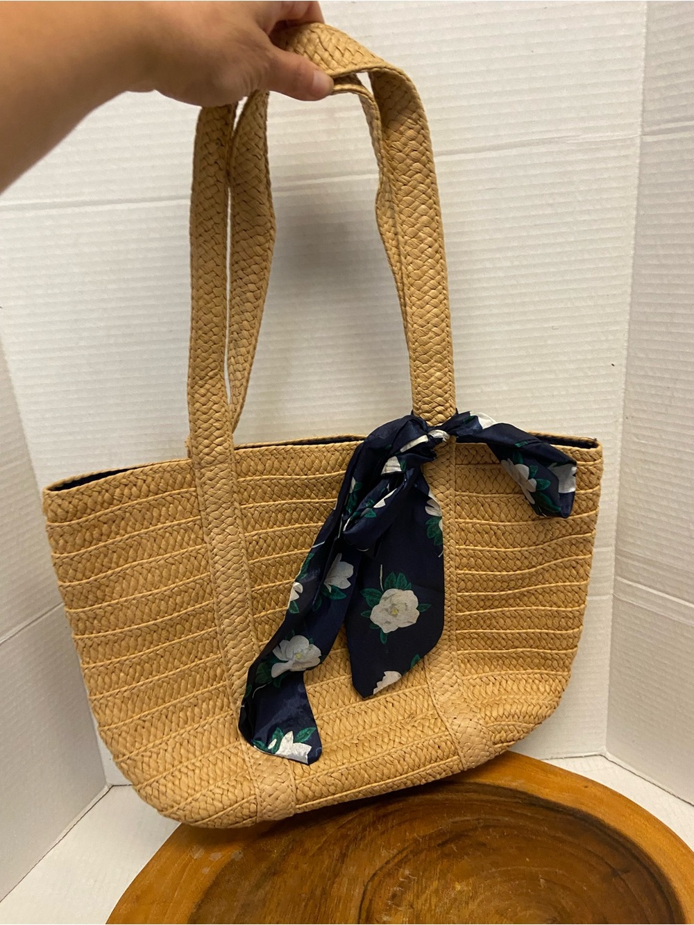 Draper James Spring Summer woven tote
